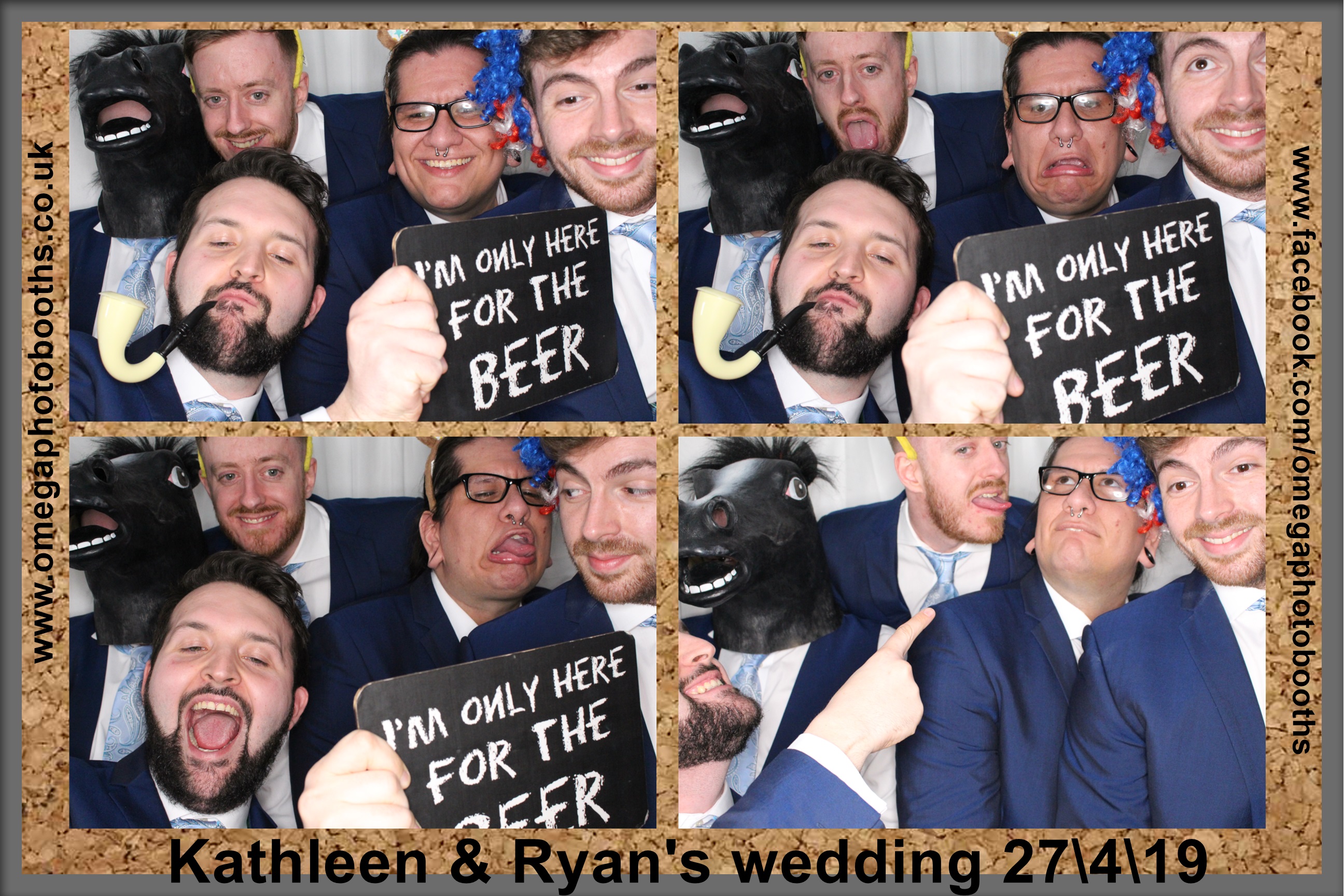 Kathleen & Ryan's Wedding | View more photos from the event at gallery.omegaphotobooths.co.uk/u/Omega-Photobooths/Kathleen-Ryans-Wedding